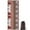 Red Boho Tribal, variant on Green Floral and Petal Pattern Hot Yoga Mat Towel Non Slip for Hot Yoga - Quick-Drying Yoga Mat Cover with 4 Corner Pockets with Travel Bag - Hot Yoga Towel Non Slip 70"x26"