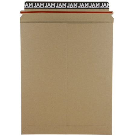 UPC: 0609722984447 | JAM Photo Mailer Envelope  9.8×12.3  Brown Kraft  Peel & Seal  1/Pack