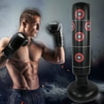 thumbnail image 3 of Saco De Boxeo De Fitness, Saco De Torre De Perforación Inflable, Plegable Para Regalo De Cumpleaños De Niños De Fitness EOTVIA NO, 3 of 7