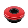 thumbnail image 1 of LOVIVER Motorcycle Engine Starter Cover Guards Aluminum For 17-19 Parts - Red, 1 of 8