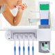thumbnail image 2 of Dispensador automático ultravioleta de pasta de dientes, soporte para cepillo de dientes, organizador para baño, enchufe 110-240VEU, 2 of 5