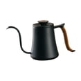 thumbnail image 4 of Vierta sobre , tetera con cuello de cisne, tetera de 600 ml, tetera de café, tetera de café por goteo para cafetera, barra de regalo interior negro, 4 of 9