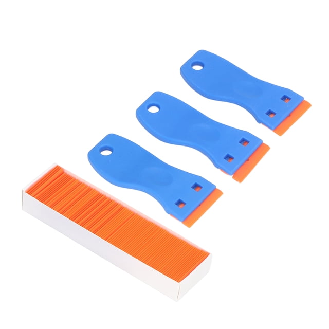 Herramienta raspadora, 103 piezas, raspador de hoja de afeitar, herramienta raspadora de hoja de afeitar, removedor de calcomanías, estética elegante