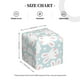 thumbnail image 4 of Fotbe Rabbit And Star Porta Pañuelos Decorativo de Cuero, Caja Cuadrada Moderna para Pañuelos Faciales, Organizador y Dispensador 5x5x5'', 4 of 7