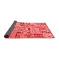 thumbnail image 2 of Ahgly Company Indoor Rectangle Patchwork Red Transitional Area Rugs, 2' x 4', 2 of 4
