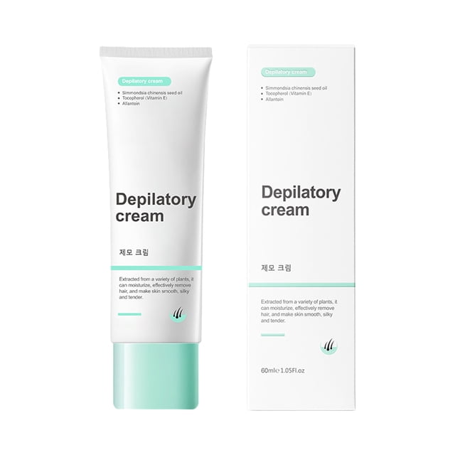 WIFKLSIIPG Quick Hair Removal Gentle Depilatory Effective Remover Bikini Legs Arm Hair Inhibit (60ML)