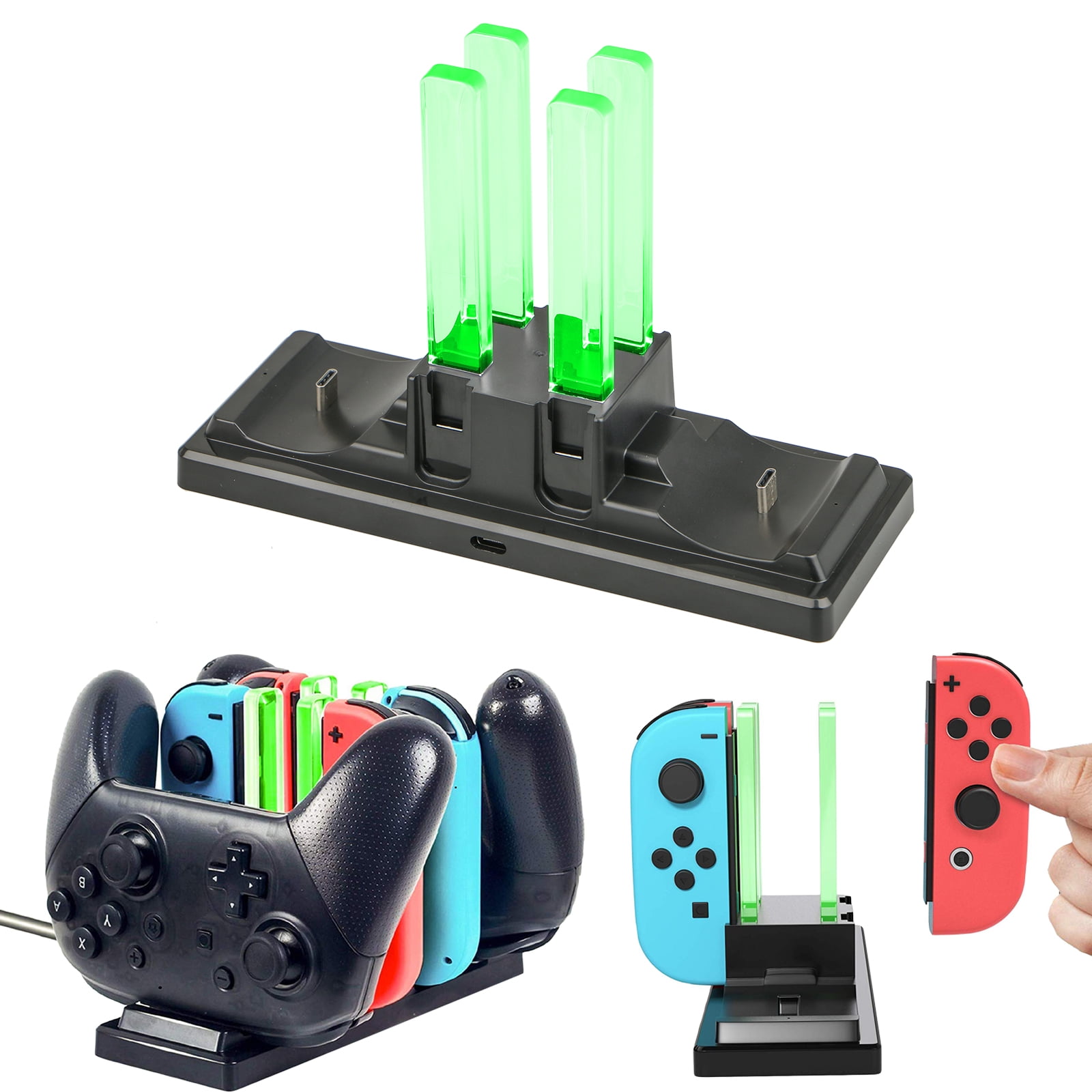 Tsv Controller Charger Dock For Nintendo Switch Charging Station For Nintendo Switch Joy Con Controllers And Pro Controllers Black Walmart Com Walmart Com Tsv Controller Charger Dock For Nintendo Switch Charging Station For Nintendo Switch Joy Con Controllers And Pro Controllers Black Walmart Com Walmart Com