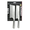 thumbnail image 5 of Schmidt Brothers® Cutlery Cleaver & Nakiri 2 Piece Set with German Stainless-Steel Blades, 5 of 11