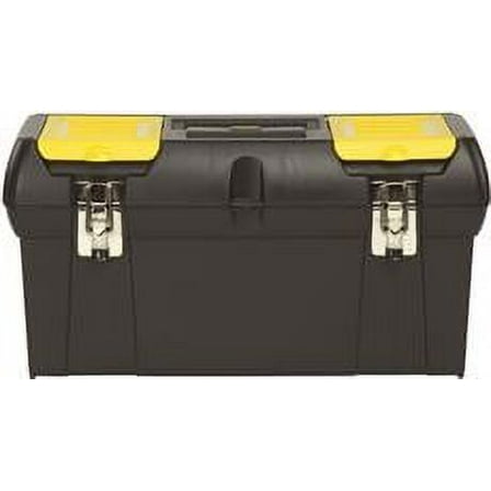 Stanley Series 2000 Metal Latch Tool Box With Tote Tray, 24 In.