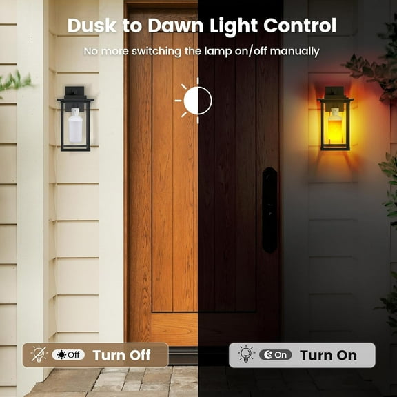 GHRTGR-Dusk to Dawn Sensor Socket, Automatic Light Sensor Socket for for E26/E27 Bulbs, Outdoor Lighting Fixtures, Works with LED, CFL, Halogen, Incandescent Bulbs, White, 4-Pack