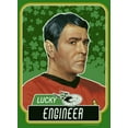 thumbnail image 2 of Men's Star Trek: The Original Series St. Patrick's Day Scotty Lucky Engineer  Sweatshirt Kelly Green X Large, 2 of 4