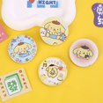 thumbnail image 3 of Sanrio-broche de pompón de dibujos animados Kawaii, Parche de broche de chica, Pin colgante de moda, regalos de joyería decorativos, 3 of 5