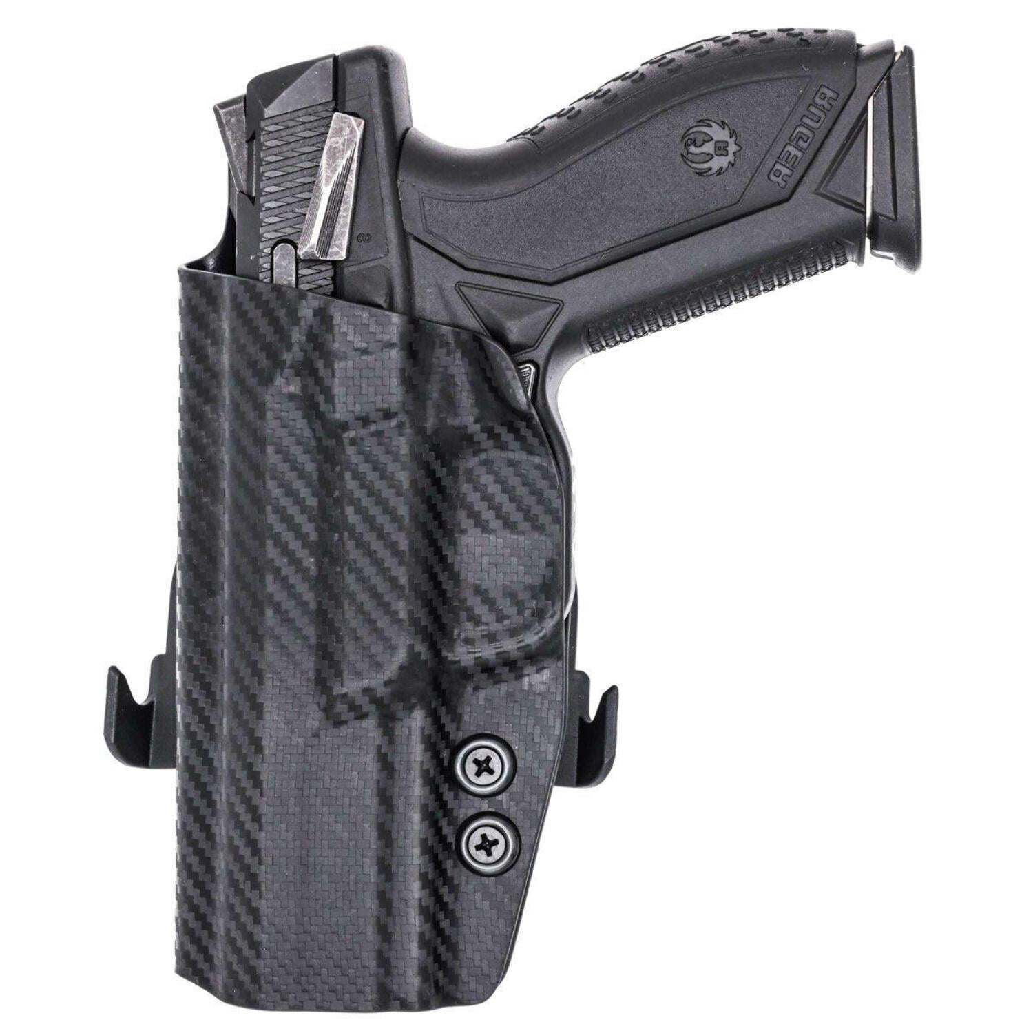 Ruger American Compact Paddle Holster Black / Right Hand by Rounded Gear