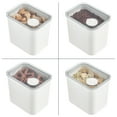 thumbnail image 6 of iDesign Medium Airtight Kitchen Canister with Removable Pour Cap - Ideal for Kitchen Countertop or Pantry Storage, 6 of 6