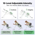 thumbnail image 6 of MERACH Ab Machine for Exercise, Adjustable Abdominal Workout machine for Home Gym, Foldable, Knee Protection, 6 of 10