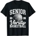 thumbnail image 1 of T-Shirt de Basketball Senior Promotion 2026 Secondaire Senior pour Garçons, 1 of 4