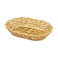 thumbnail image 2 of Woven Cane Storage Basket Tray for Countertop Snacks and Fruit, Natural Hollow Design Serving and Organizer Basket for Kitchen, Coffee Table, Entryway, 2 of 6
