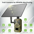 thumbnail image 5 of 3 Pack Solar Trail Camera, 4G Cellular Hunting Camera, 2K Video, Motion Activated 0.2s Trigger, Night Vision Game Cam, Built-in eSIM, Outdoor Wildlife Monitoring (2K Live), 5 of 7