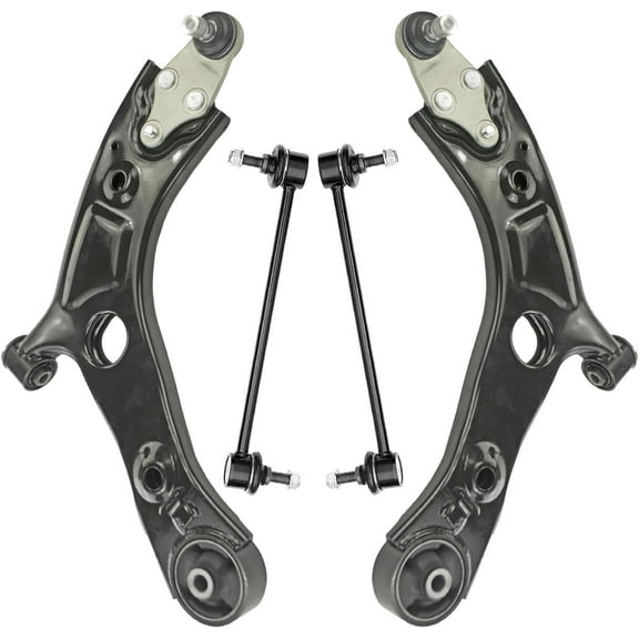 Detroit Axle - Front End Control Arms Sway Bars for 2016-2020 Kia Sorento Lower Control Arms with Ball Joints Sway Bar End Links 2017 2018 2019 Replacement