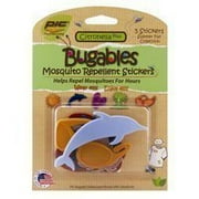 PIC Bugables Citronella Mosquito Repellent Stickers, 5 Count