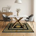 thumbnail image 3 of ODIKA Greek Key Fretwork Meander Frame Border Scroll Geometric Fret Easy Care Kids Safe for Small Living Room, Playroom, Bedroom, 3 of 7