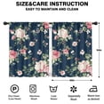 thumbnail image 2 of Blackout Kids Curtains,Pioneer Flower Floral Print Pattern Childrens Insulated Curtains Set Of 2,Bedroom Essentials,Toddler Room Decor 42"x54", 2 of 5
