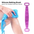 thumbnail image 2 of Cepillo de baño de silicona exfoliante para hombres y mujeres yeacher  cepillo de baño, 2 of 7