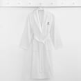 thumbnail image 2 of Linum Home Textiles Unisex Turkish Cotton Personalized Terry Bathrobe Color: N Size: S/M, 2 of 4
