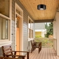 thumbnail image 4 of Lámpara de techo Globe Electric Teagan 1-Light Dark Bronze, 4 of 8