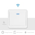 thumbnail image 3 of Access eWeLink WiFi Door Exit Button Wireless Release Push Switch for Electronic Door Lock NO COM Lock Sensor Access Control System Emergency Alarm Trigger Switch Phone APP Remote, 3 of 7