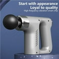 thumbnail image 2 of Intelligent High Frequency Massage Gun Electric Deep Tissue Muscle Relaxation Fitness Body Massager Fascia Gun, 2 of 2