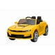 thumbnail image 1 of Montable Eléctrico Para Niños Camaro Hl558 Asiento Vinipiel Amarillo, 1 of 5