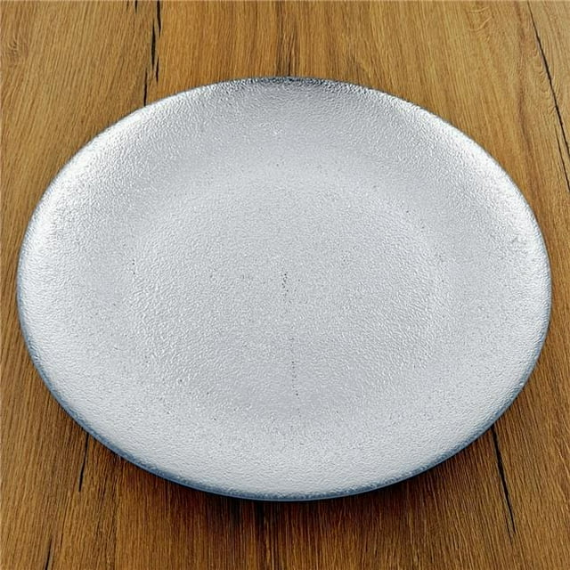 Collection Grenade Rouge 0972-2 Assiette à Dîner 11 Po. Aura, Argent
