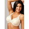 thumbnail image 2 of Playtex Secrets Beautiful Lift Embroidered Underwire Bra White 44C Women's, 2 of 7