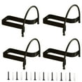 thumbnail image 6 of Cowboy Hat Rack Holder Hanger Wall Mount Black Hooks for Display(A Beautiful Gift), 6 of 6