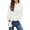 White, variant on Vedolay Cropped Sweater Sweaters for Women Trendy Long Sleeve Loose Fit Tops 2023,Red L