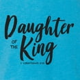 thumbnail image 5 of Wild Bobby Daughter Of The King 2 Corinthians 6:18 Inspirational/Christian Women Tri-Blend Racerback Tank Top, Vintage Turquoise, X-Large, 5 of 5