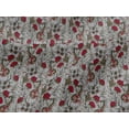 thumbnail image 4 of oneOone Viscose Jersey Fabric Leaves|Floral & Paisley Block Print Fabric BTY 60 Inch Wide, 4 of 4