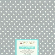 Waverly Inspirations Cotton 18" x 21" Fat Quarter Medium Dot Steel Print Fabric, 1 Each