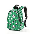thumbnail image 2 of Mochila preescolar con diseño de fútbol, ​​12,5 pulgadas, mochilas para niños pequeños para niños y niñas, 2 of 3