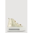thumbnail image 2 of Women's Tulle Lace Up Charm Platform High Top Sneakers, 2 of 3
