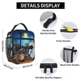 thumbnail image 4 of Wall-E Lunch Bag Reusable Lunch Tote Bag Insulated Portable Lunch Box For College Work Office Picnic 10x8x4 Inch, 4 of 9