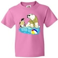 thumbnail image 3 of Inktastic Penguin and Polar Bear Iceberg Beach Bums Youth T-Shirt, 3 of 5