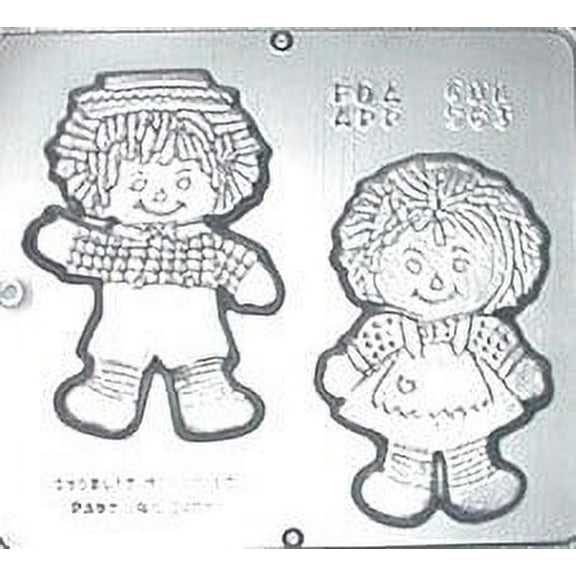 563 Ann & Andy Chocolate Candy Mold