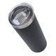 thumbnail image 4 of Vasos de viaje de 20 oz con tapas Taza de aislamiento al vacío de acero inoxidable de doble pared Taza de hielo de café con aislamiento portátil Negro, 4 of 5