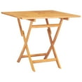 thumbnail image 4 of vidaXL 5 Piece Garden Dining Set Solid Wood Teak, 4 of 5