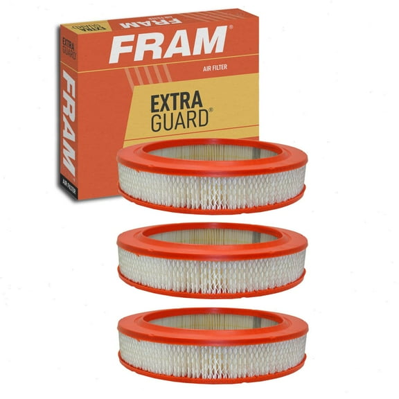3 pc FRAM CA6334 Extra Guard Air Filters for 87252N A2075C A714 C-62891-1 E-0870 Intake Inlet Manifold Fuel Delivery Filters