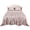 Cream Leopard, variant on Lirex Satin Sheet Set Twin, 3-Piece, 14" Deep Pocket, Soft Microfiber, Cream Leopard