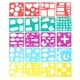 thumbnail image 1 of 1 Set Geométrico Forma Pintura Plantillas Dibujo Plantillas Art DIY Stencils, 1 of 4