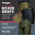 thumbnail image 5 of Wrangler Men's Breathable Mesh Boxer Briefs, 3 Pack, 5 of 8